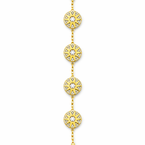 Elegant Sun Gold Bracelet