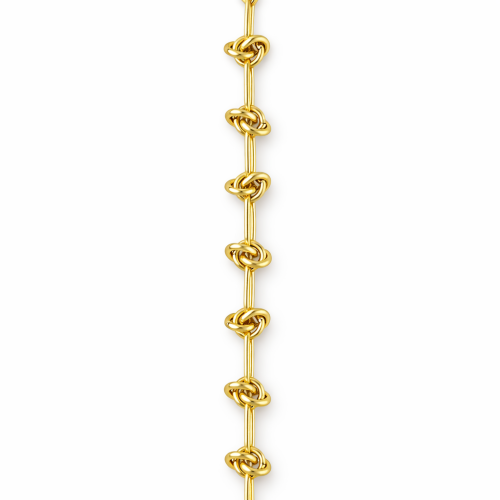 Gold-Plated Modern Clasp Bracelet 1