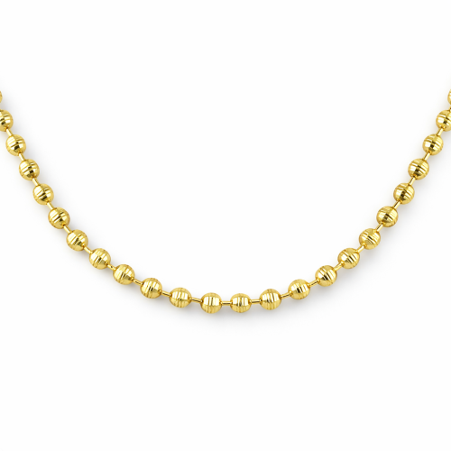Gold Beaded Necklace