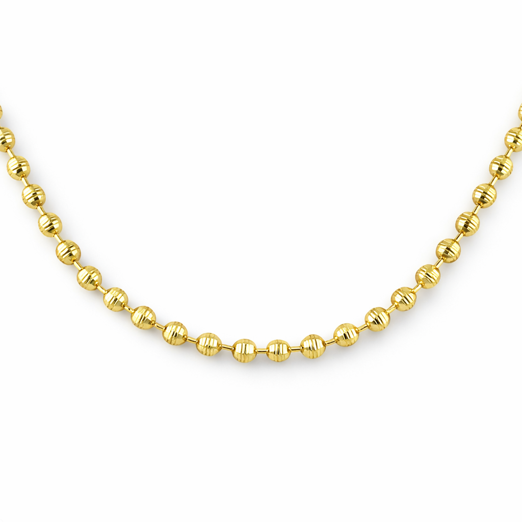 Gold Beaded Necklace